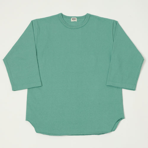 Dubbleworks Heavy Fabric Baseball Tee - Emerald