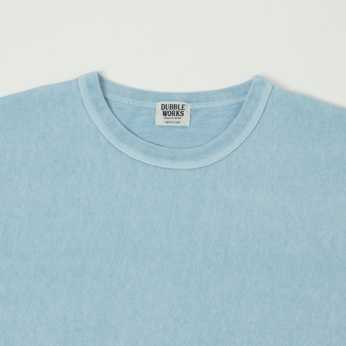 Dubbleworks Heavy Fabric Pigment Dye Tee - Sax Blue