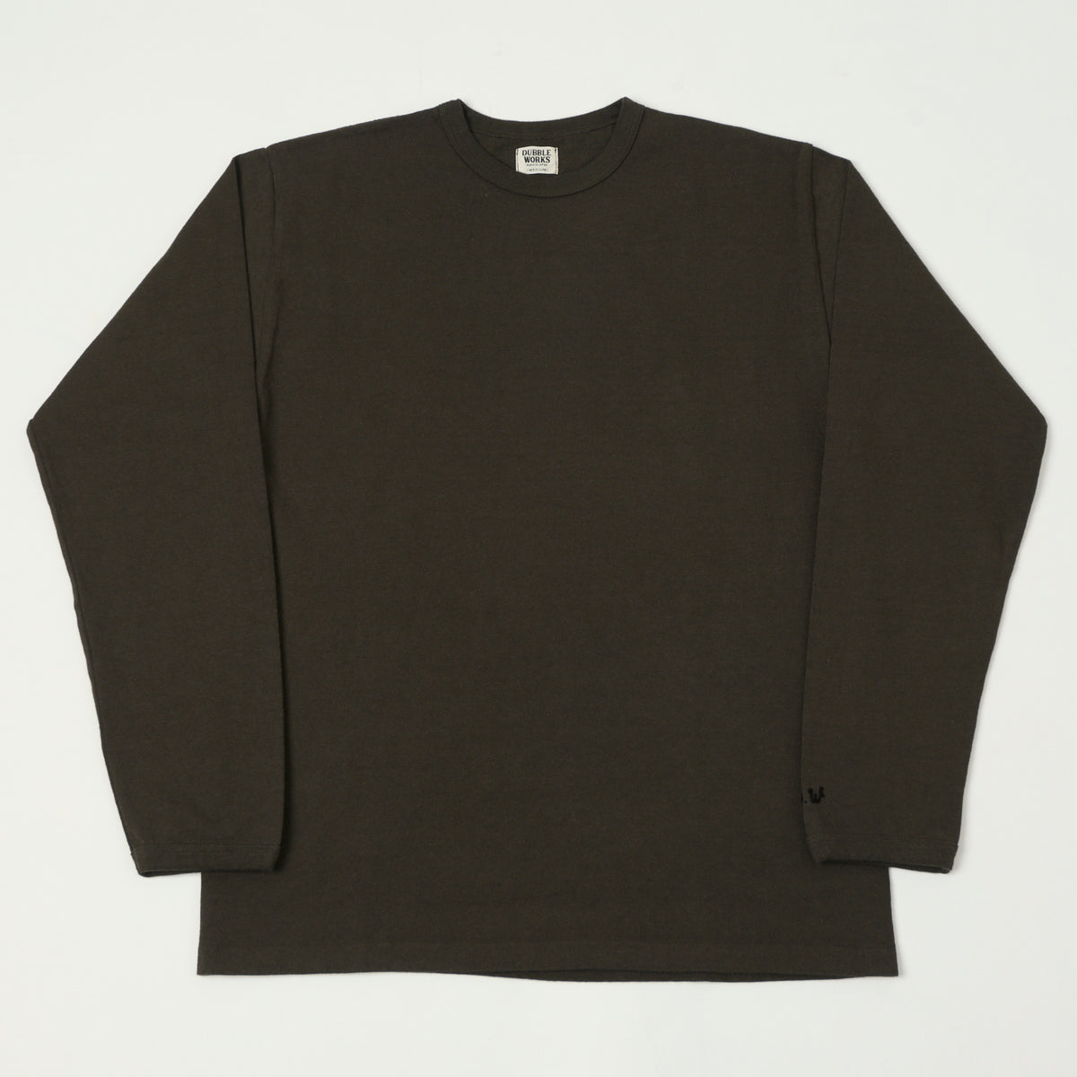 Dubbleworks Heavy Fabric Long Sleeve Tee - Sumikuro