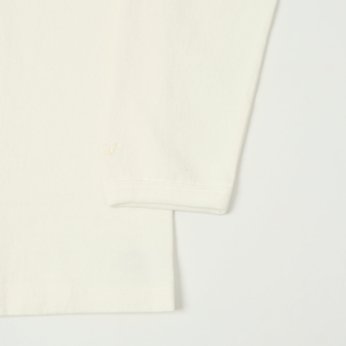 Dubbleworks Heavy Fabric Long Sleeve Tee - Off White