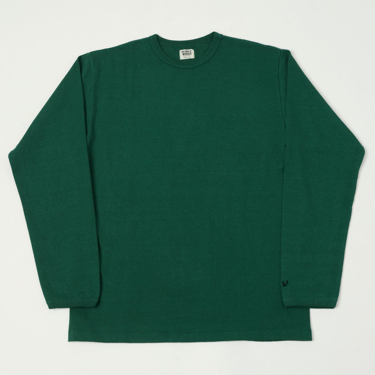 Dubbleworks Heavy Fabric Long Sleeve Tee - Green