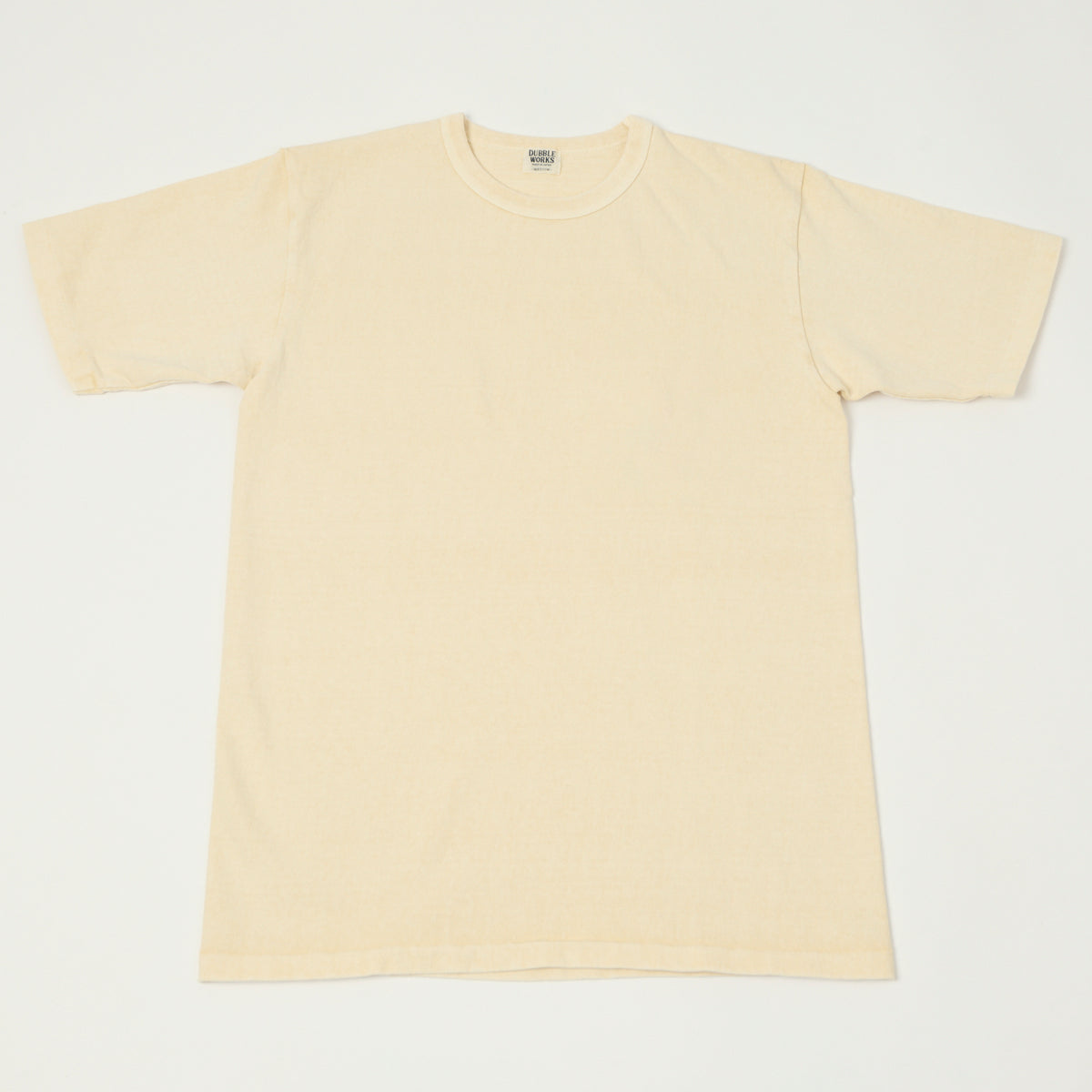 Dubbleworks Heavy Fabric Pigment Dye Tee - Cream