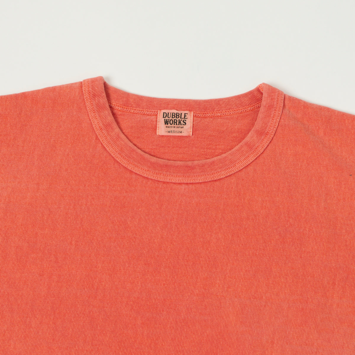 Dubbleworks Heavy Fabric Pigment Dye Tee - Orange