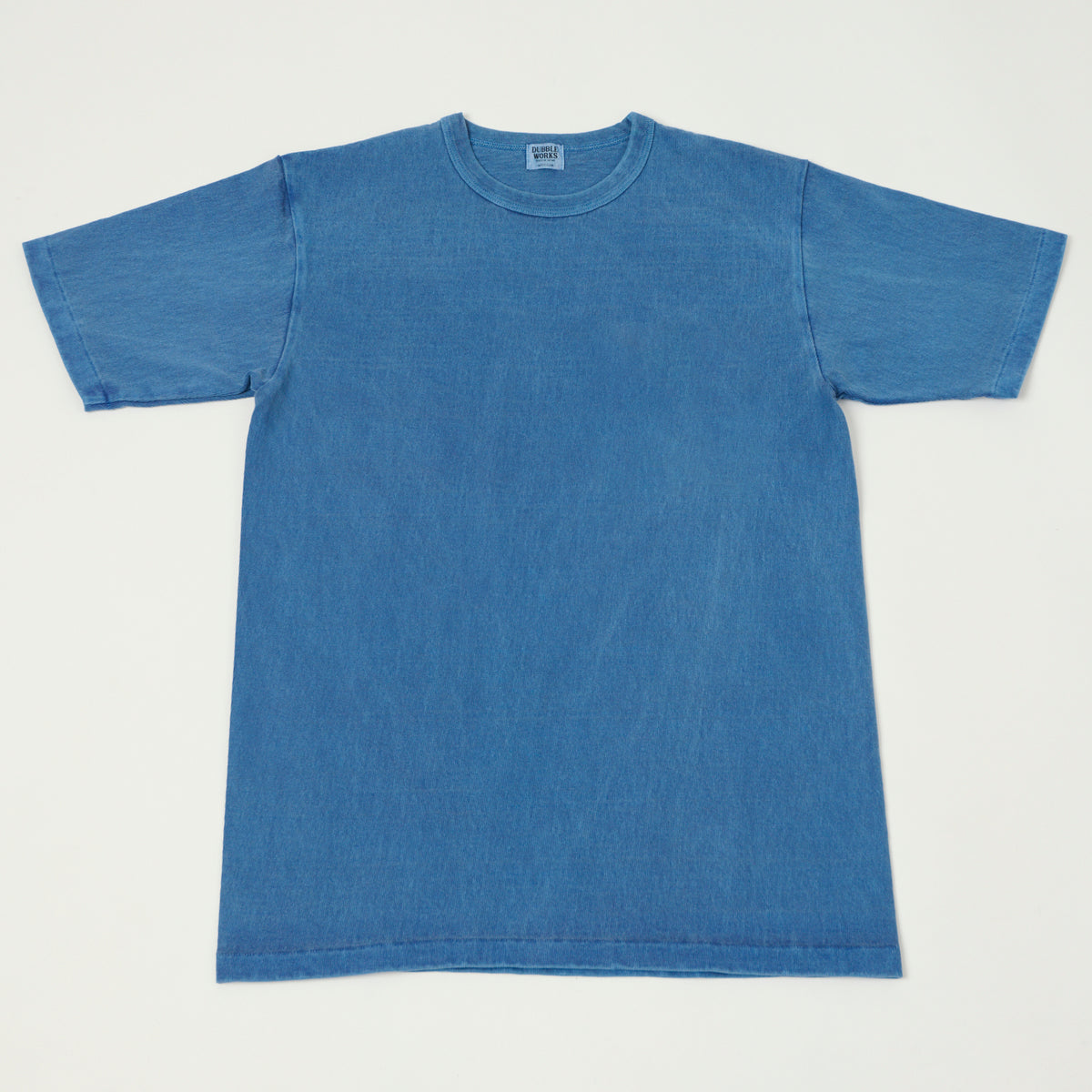 Dubbleworks Heavy Fabric Pigment Dye Tee - Light Indigo