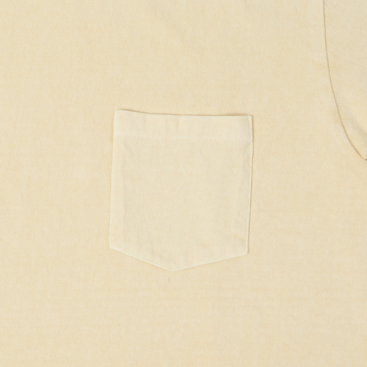 Dubbleworks Heavy Fabric Pigment Pocket Dye Tee - Cream