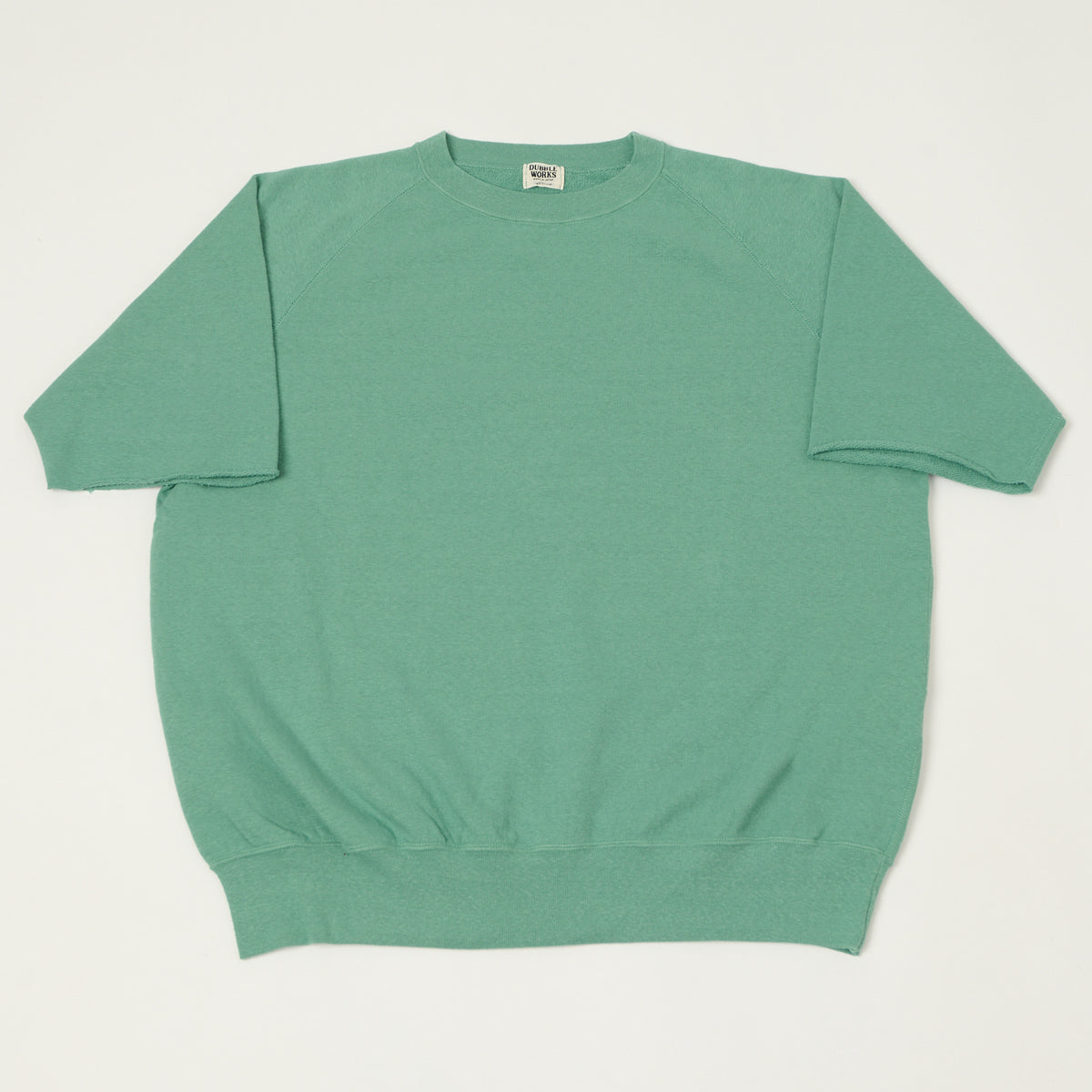 Dubbleworks Cut Off Sleeve Sweatshirt - Emerald