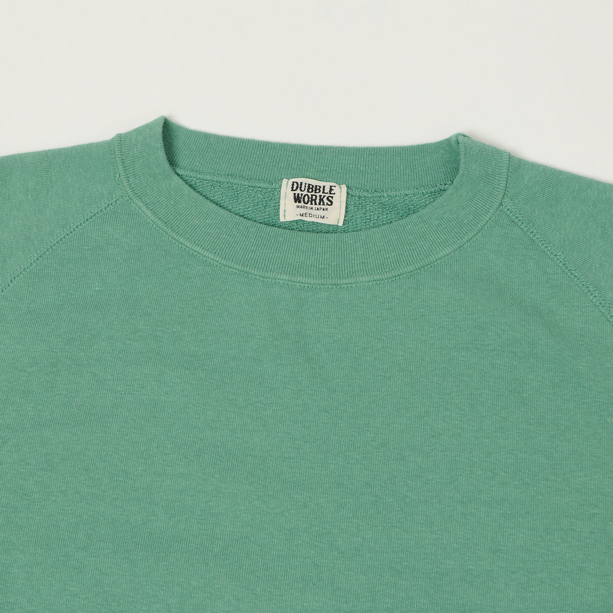 Dubbleworks Cut Off Sleeve Sweatshirt - Emerald