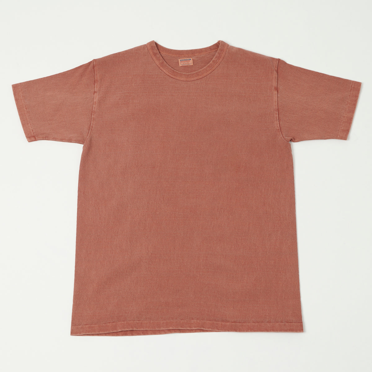 Dubbleworks Heavy Fabric Pigment Dye Tee - Brick Red