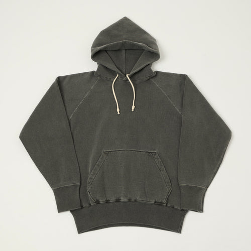 Dubbleworks Pigment Dyed Raglan Sleeve Hoodie - Sumikuro