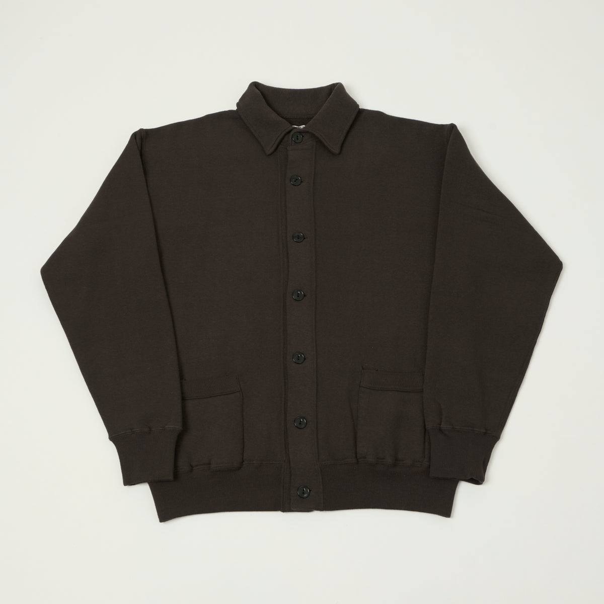 Dubbleworks Loop Wheel Sweat Jacket - Sumikuro
