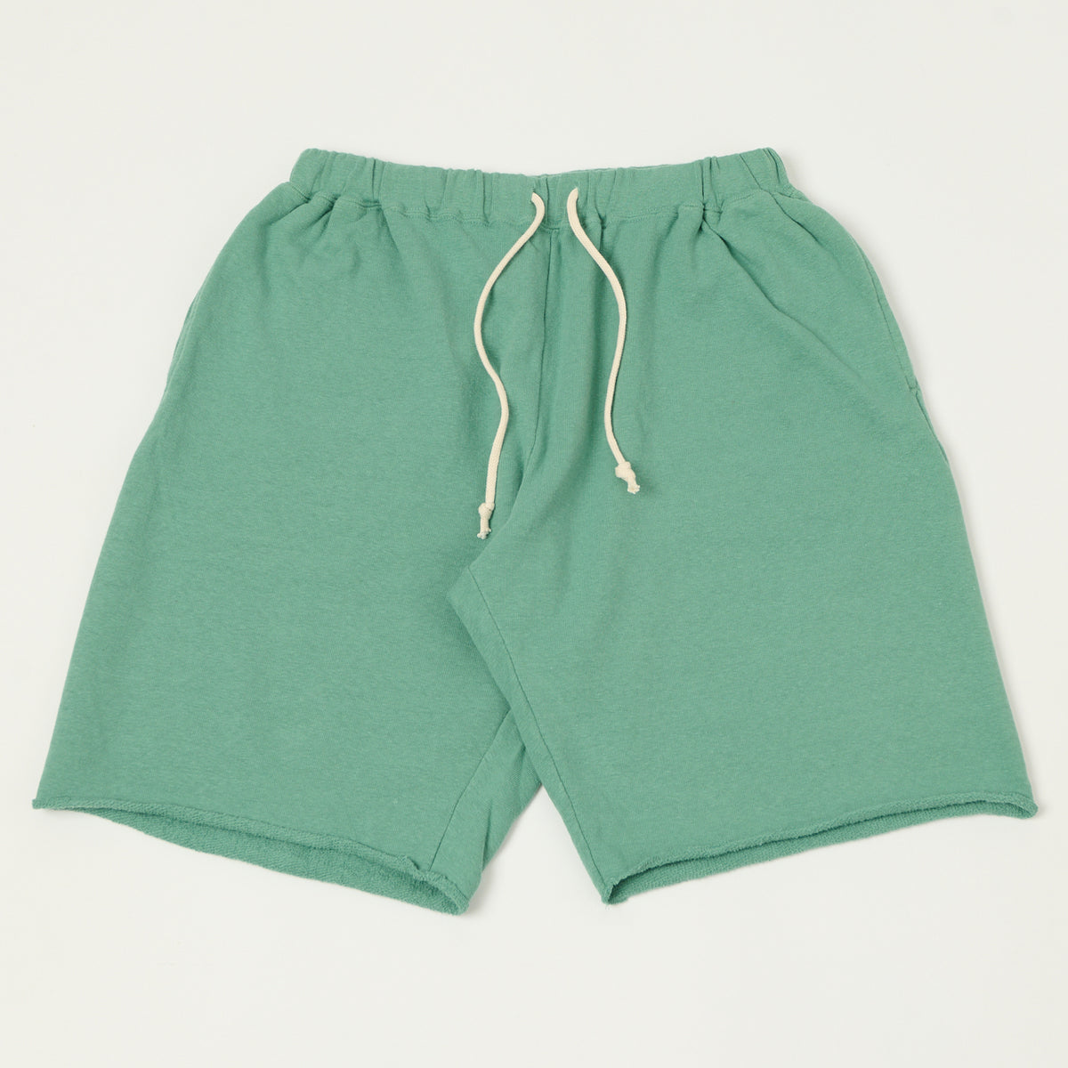 Dubbleworks Cut Off Sweatshorts - Emerald