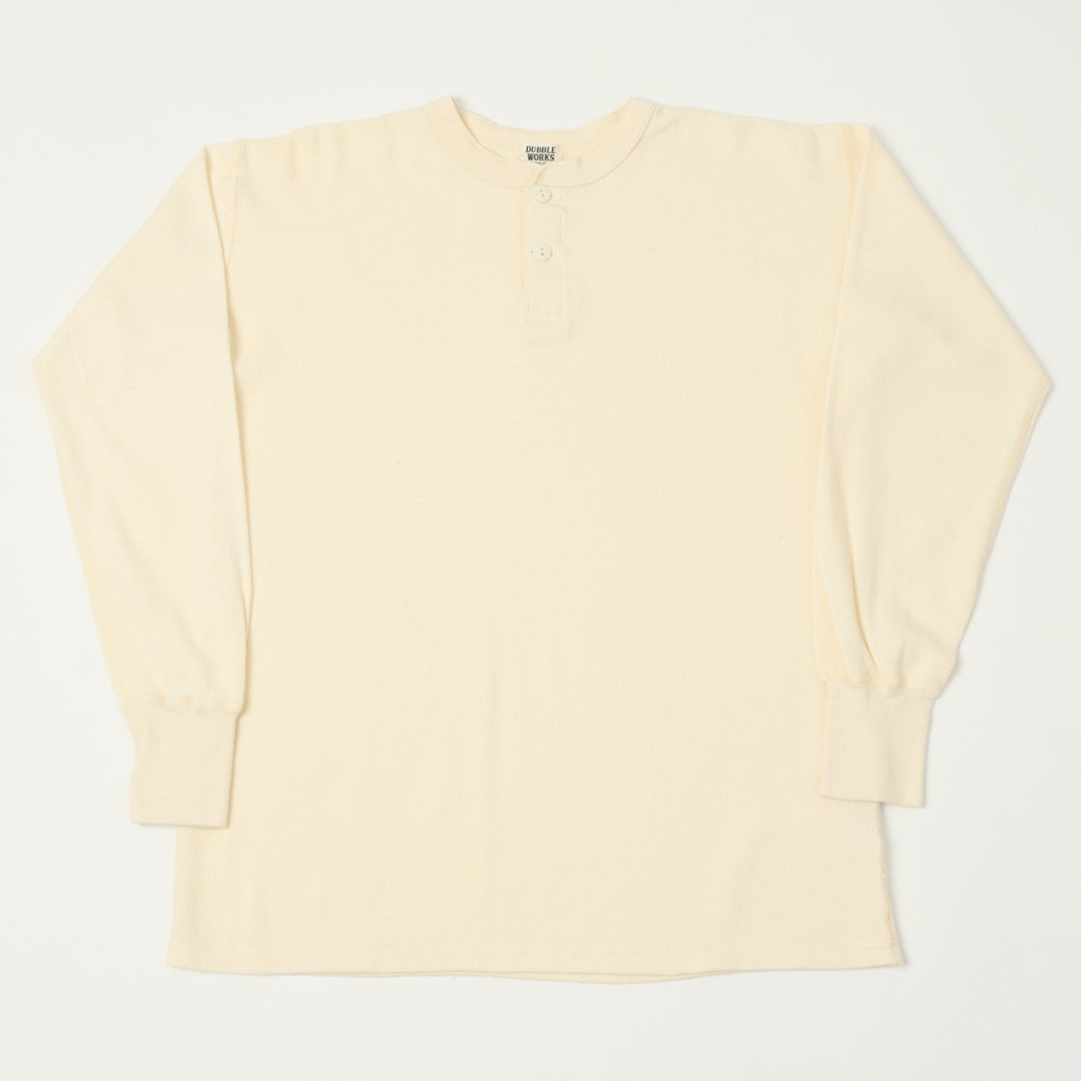 Dubbleworks Long Sleeve Thermal Henley - Kinari