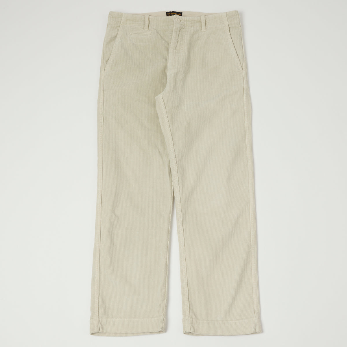 East Harbour Surplus 'Axel 101' Corduroy Trouser - Off White