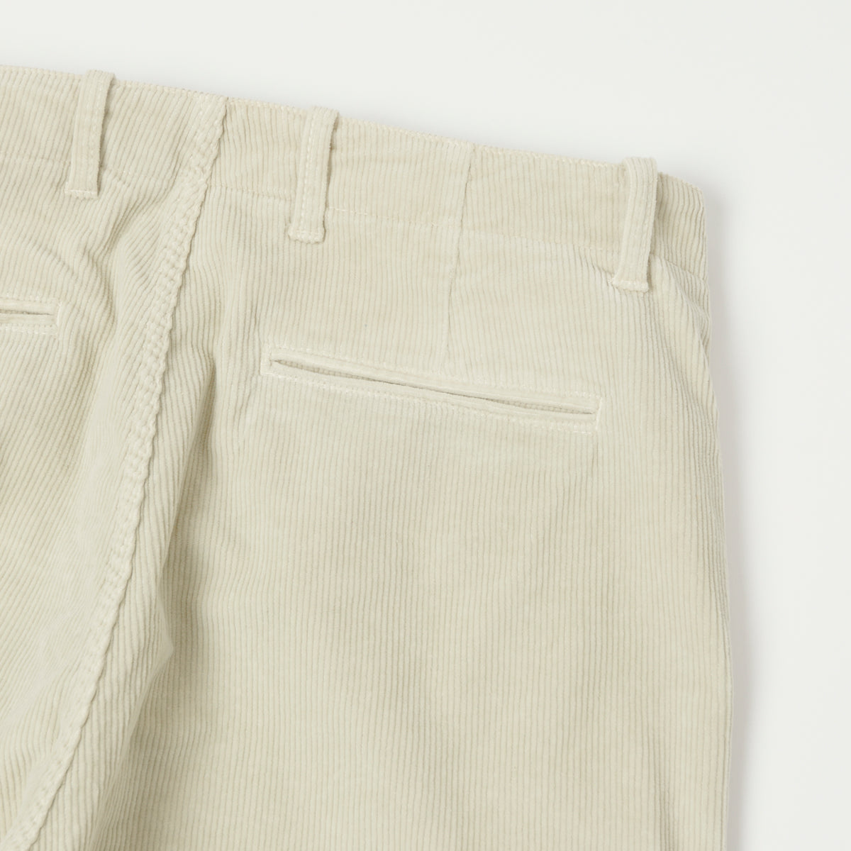 East Harbour Surplus 'Axel 101' Corduroy Trouser - Off White