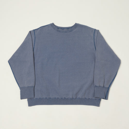 Edwin Arthur's 'Home' Sweatshirt - Blue Vintage Wash