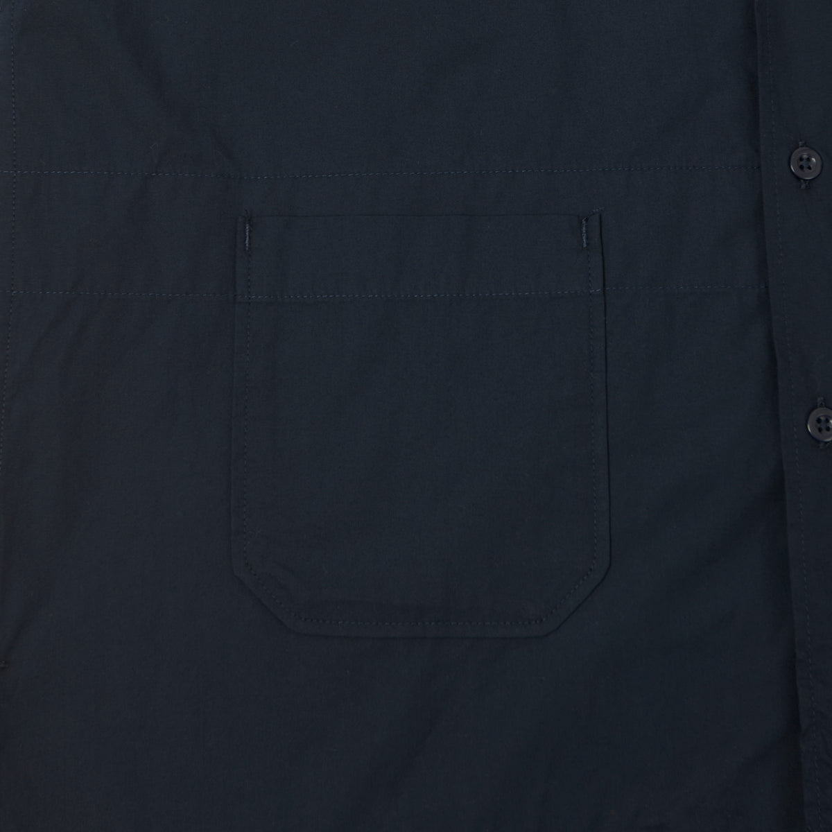 Engineered Garments Poplin Camp Shirt - Dark Navy