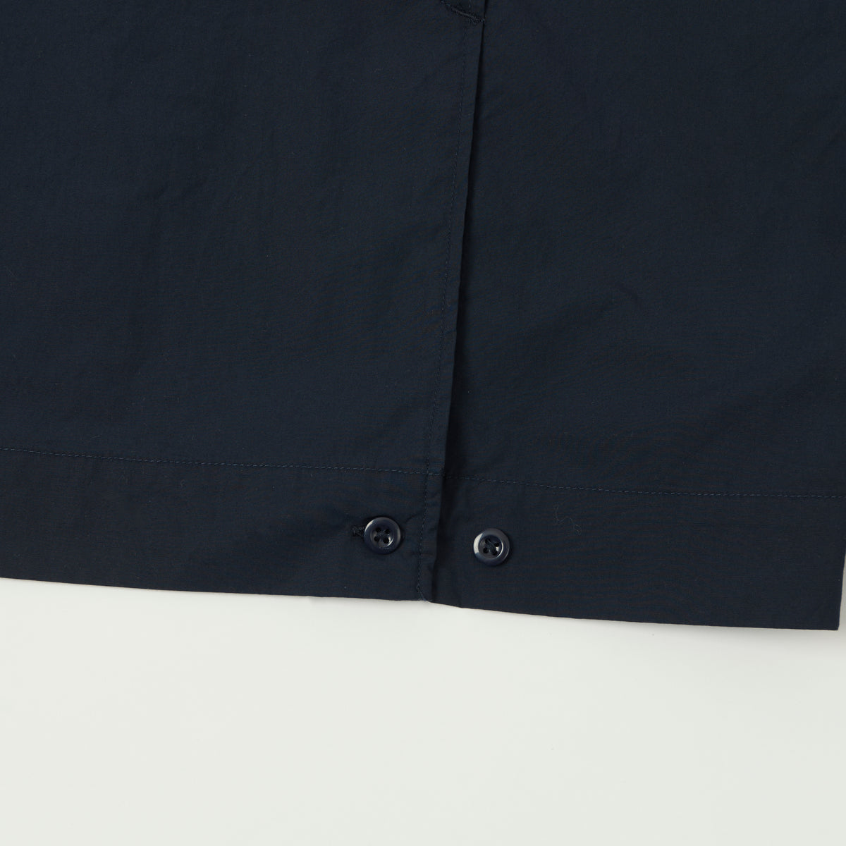 Engineered Garments Poplin Bowling Shirt - Dark Navy