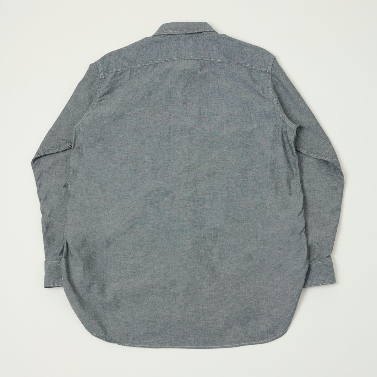 Engineered Garments 4.5oz Chambray Work Shirt - Grey