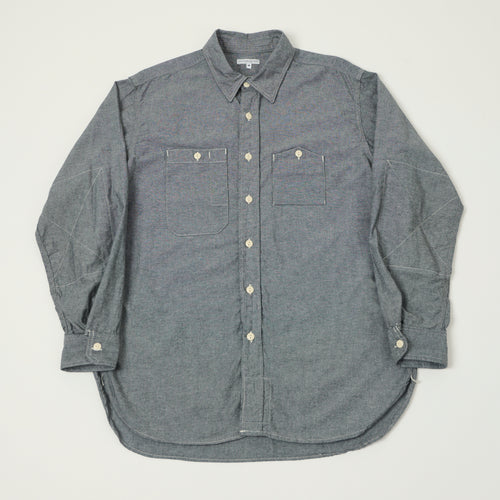 Engineered Garments 4.5oz Chambray Work Shirt - Grey