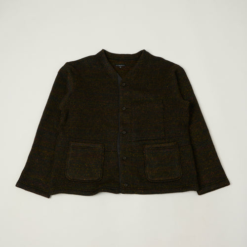 Engineered Garments Heavyweight 'Nep Knit' Cardigan - Brown