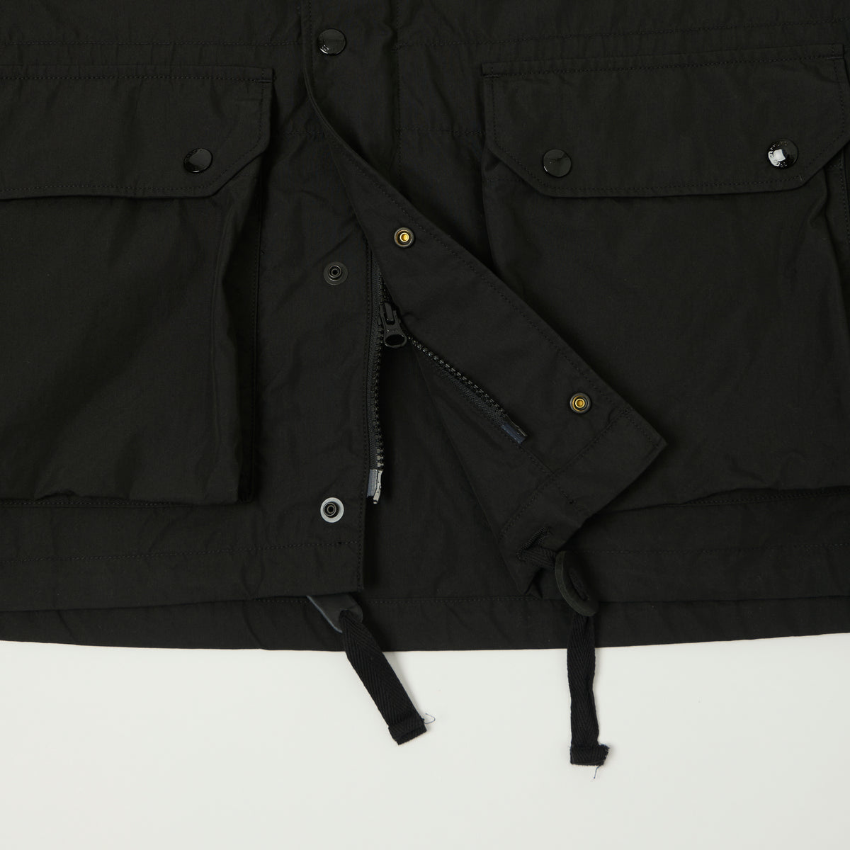 Engineered Garments Lightweight Poplin Utility Parka - Black