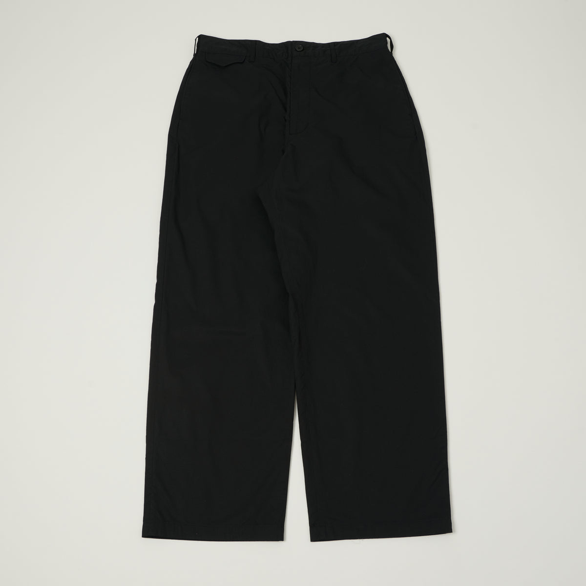 Engineered Garments 'Officer' Poplin Twill Trouser - Black