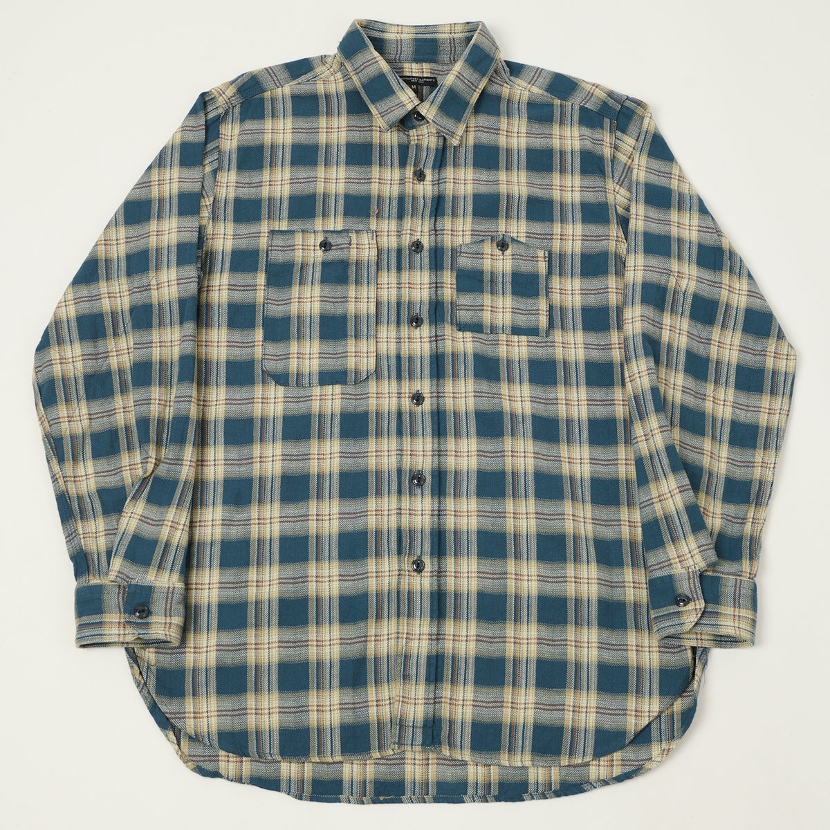 Engineered Garments Plaid Work Shirt - Navy