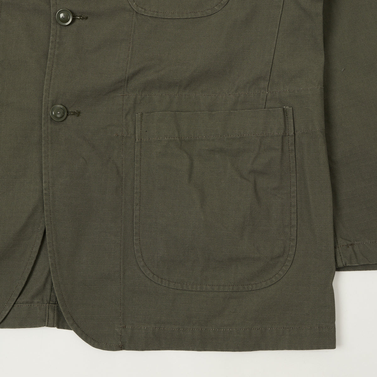 Engineered Garments Heavyweight Ripstop Bedford Jacket - Olive