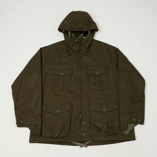 Engineered Garments Cotton Ventile Twill 'SAS' Jacket - Dark Olive