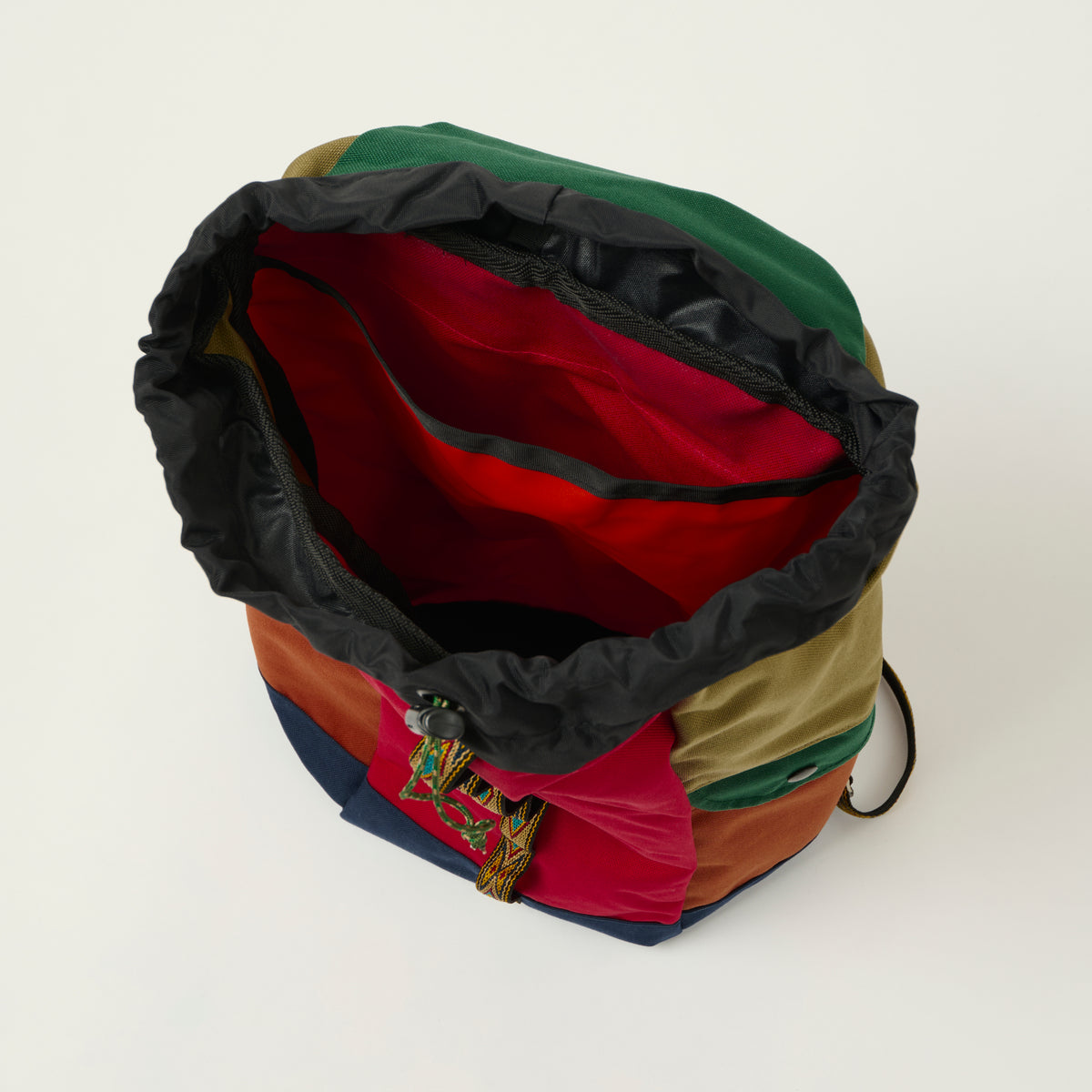 Epperson Mountaineering Medium Climb Pack Bag - Forest Green/Barn Red #2