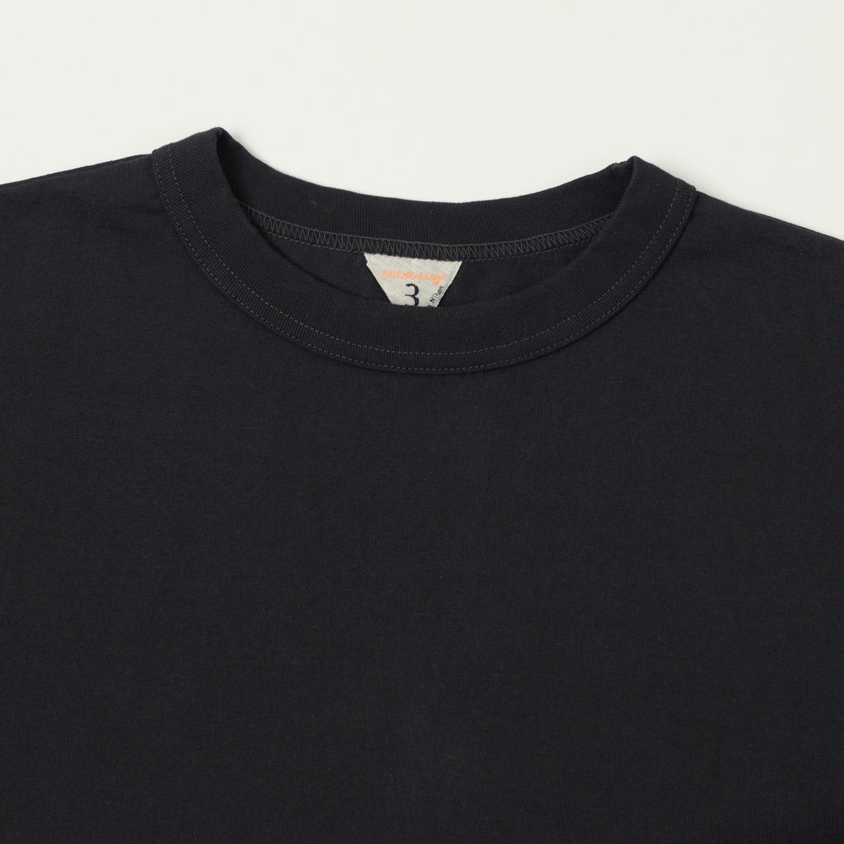 FilMelange 'Alderson' Air Spinning Tenjiku T-Shirt - Charcoal Black