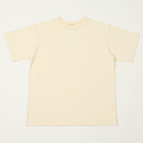 FilMelange 'Alderson' Air Spinning Tenjiku T-Shirt - Natural White