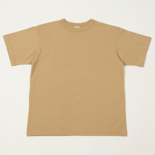 FilMelange 'Alderson' Air Spinning Tenjiku Tee - Camel