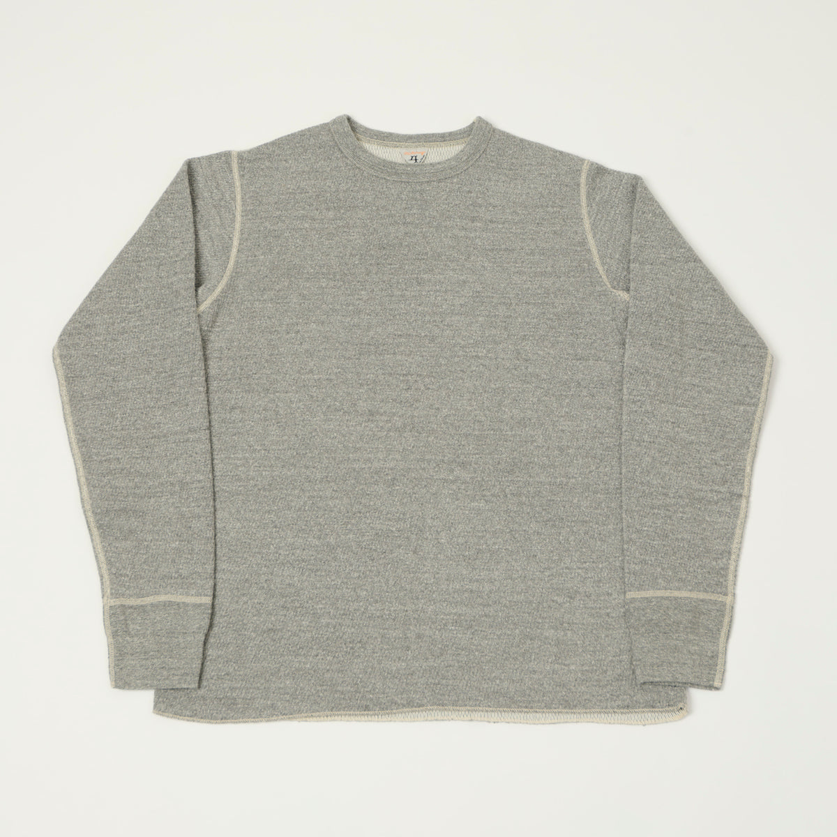 FilMelange 'Dan' Honeycomb Knit Thermal T-Shirt - Melange