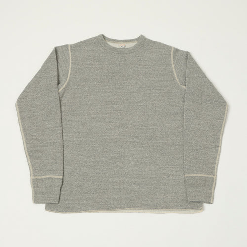 FilMelange 'Dan' Honeycomb Knit Thermal T-Shirt - Melange