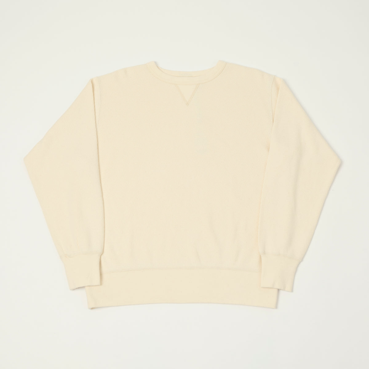 FilMelange 'Daryl' Honeycomb Knit Thermal T-Shirt - Natural