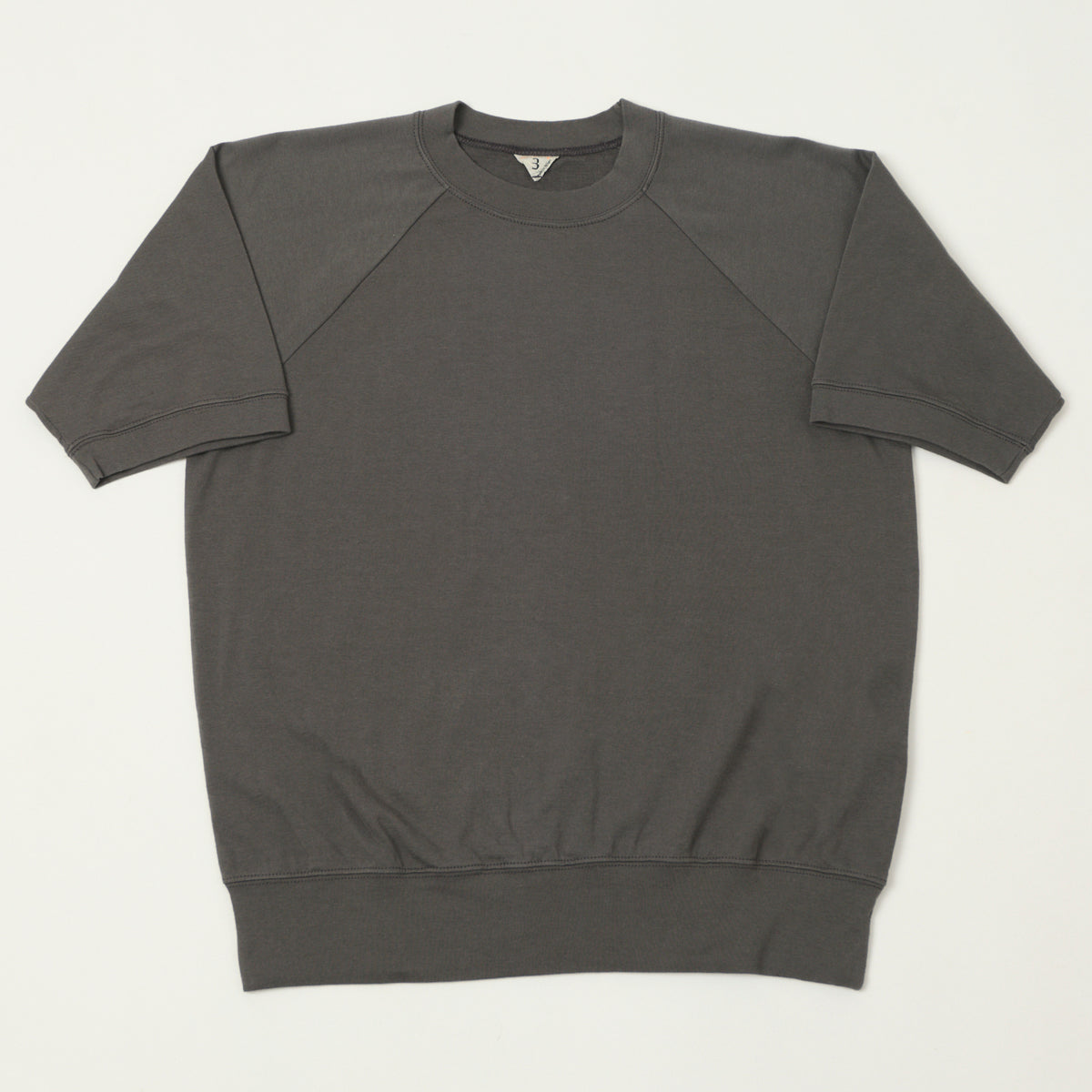 FilMelange 'Elmer' Short Sleeve Sweatshirt - Charcoal