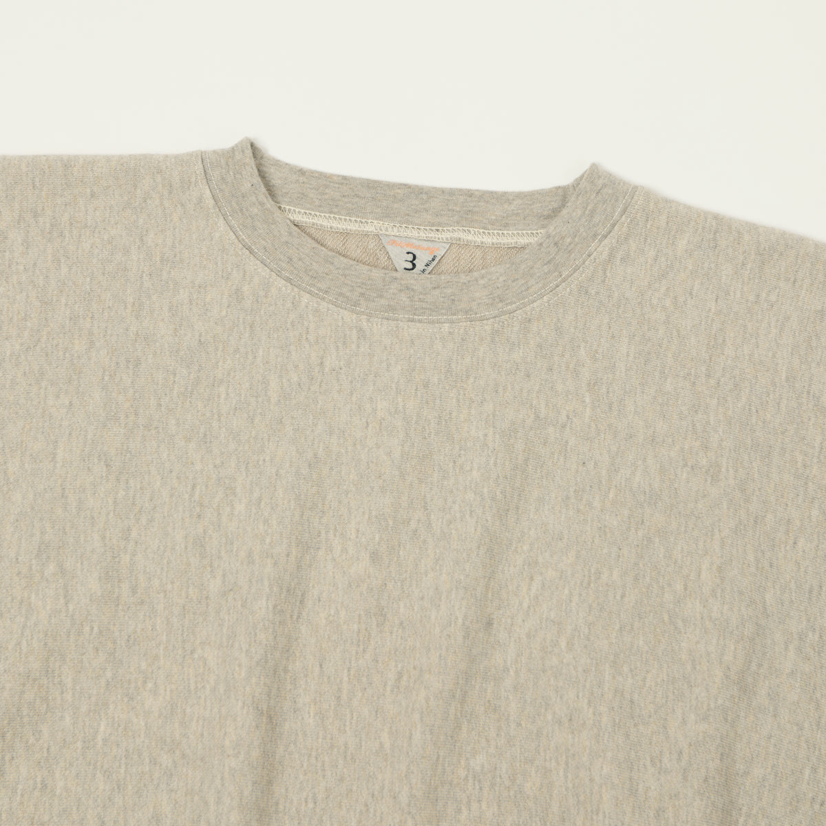 FilMelange 'Linden' Reverse Weave Sweatshirt - Melange