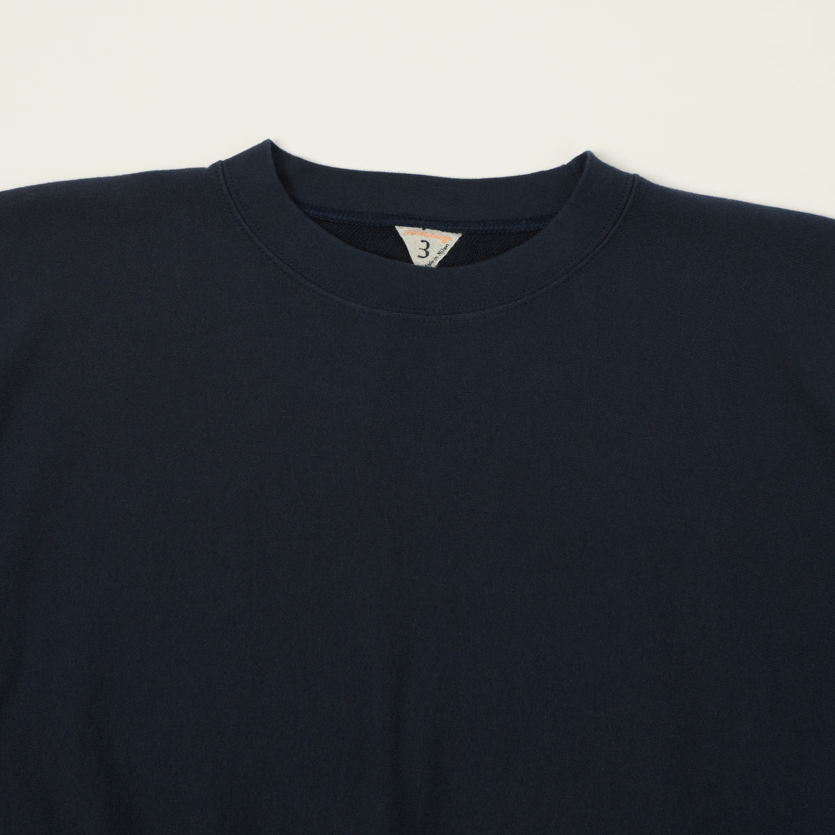 FilMelange 'Linden' Reverse Weave Sweatshirt - Navy