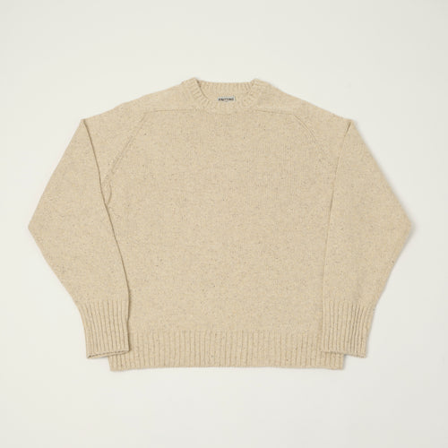 FilMelange 'Siek' Wool/Silk Knit Pullover - Beige
