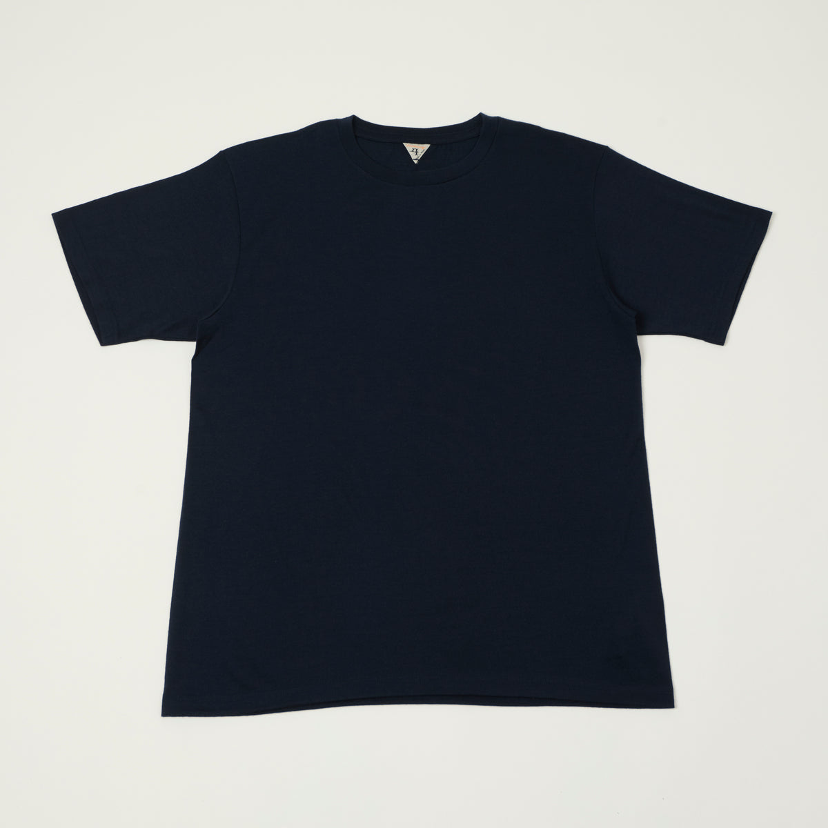FilMelange 'Wolf' Merino Wool Tennjiku Tee - Navy