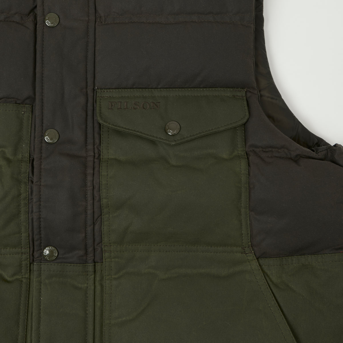 Filson Down Cruiser Vest - Otter Green