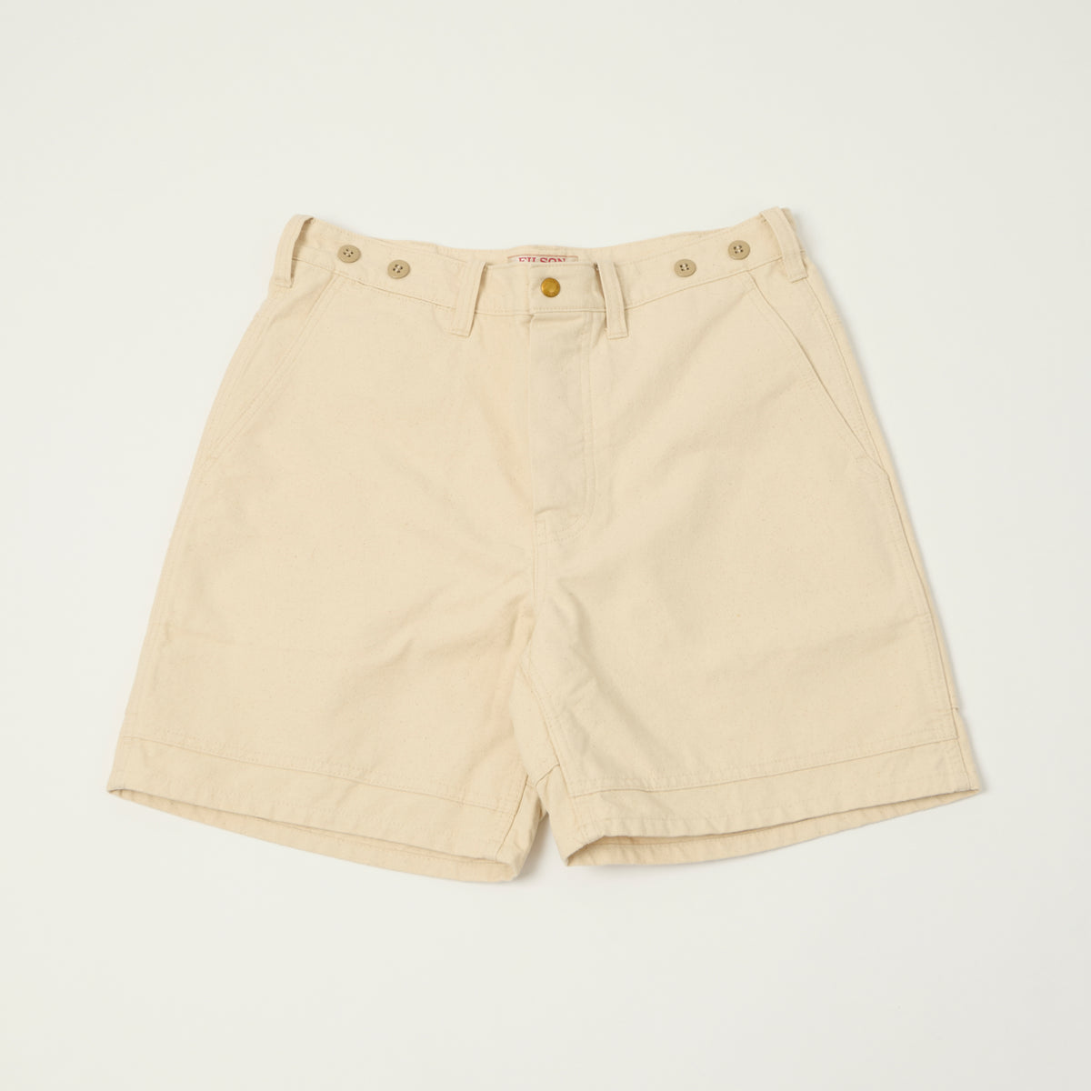 Filson Dry Tin Cloth Shorts - Natural Seed