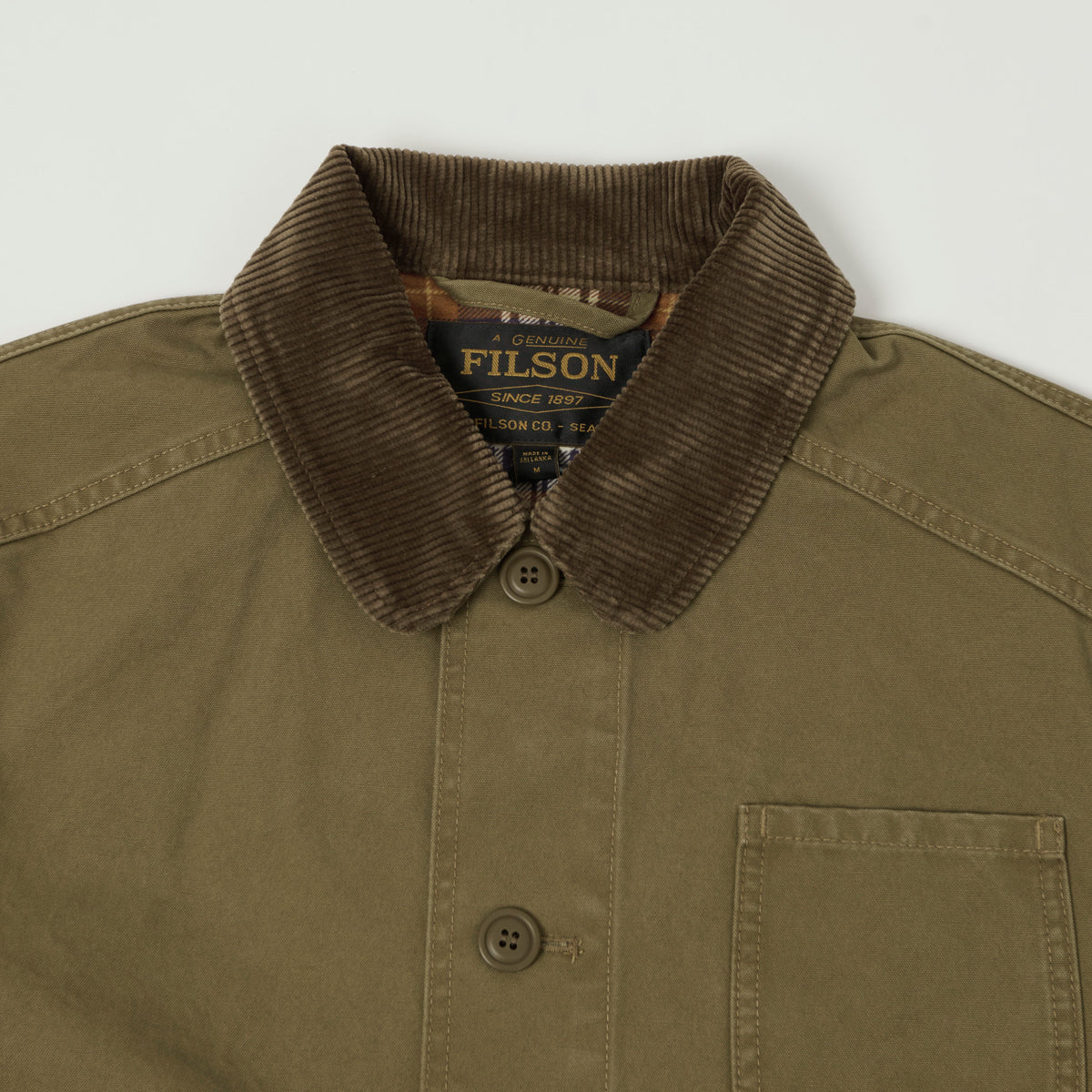 Filson Canvas Hunting Jacket - Kangaroo