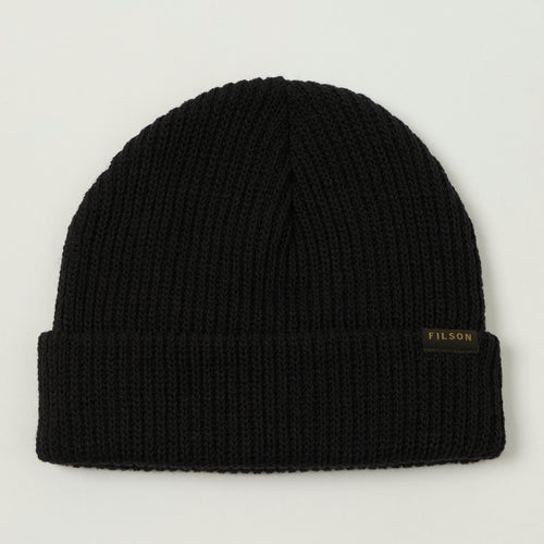 Filson Logger Watch Cap - Black