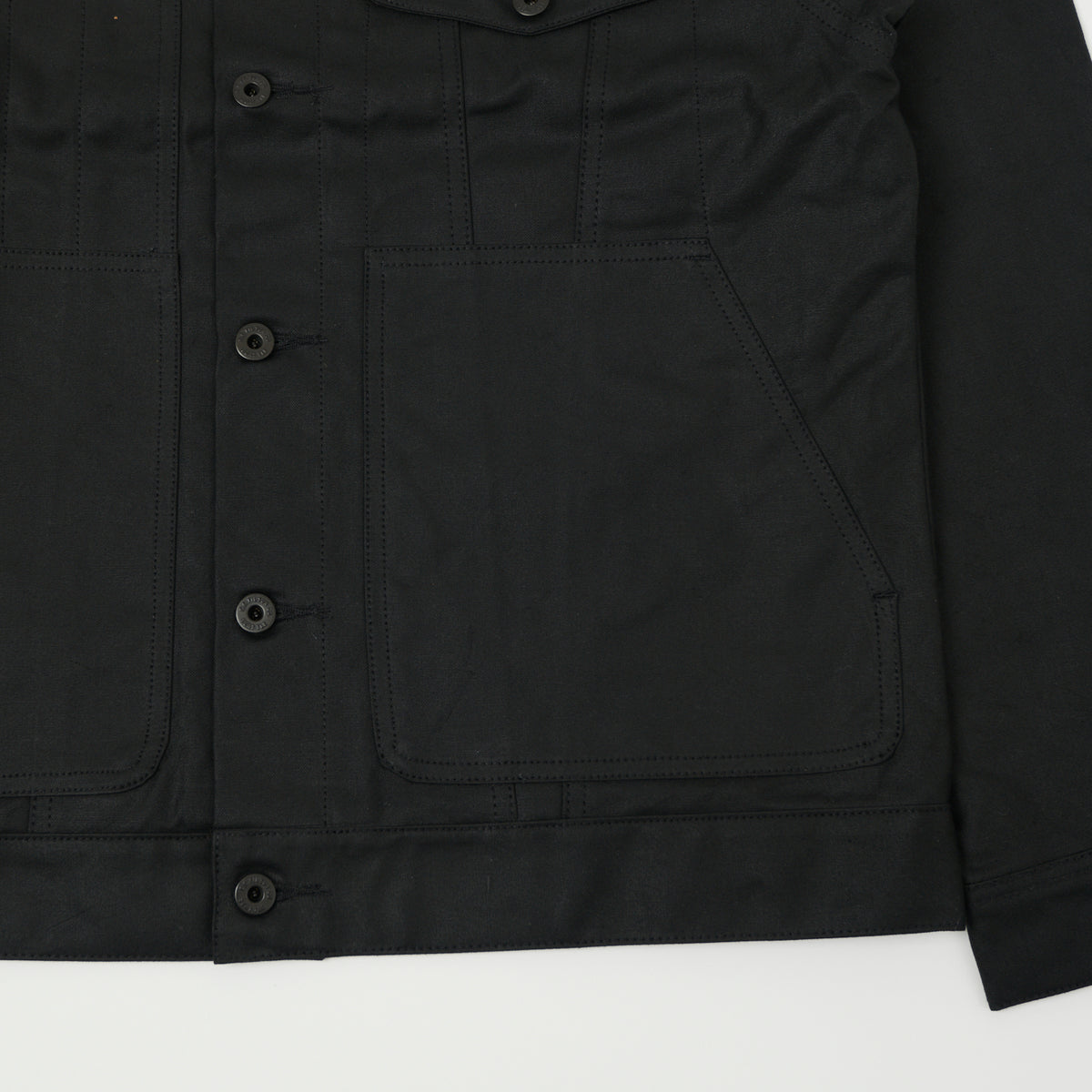 Filson Tin Cloth Short Lined Cruiser Jacket - Black