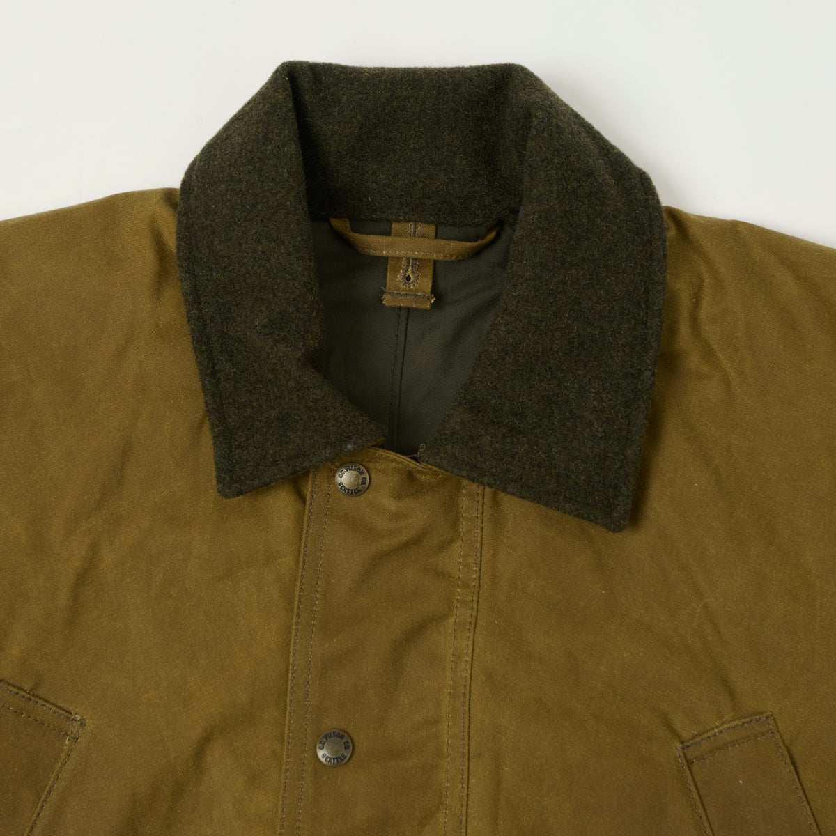Filson Tin Cloth Field Jacket - Dark Tan