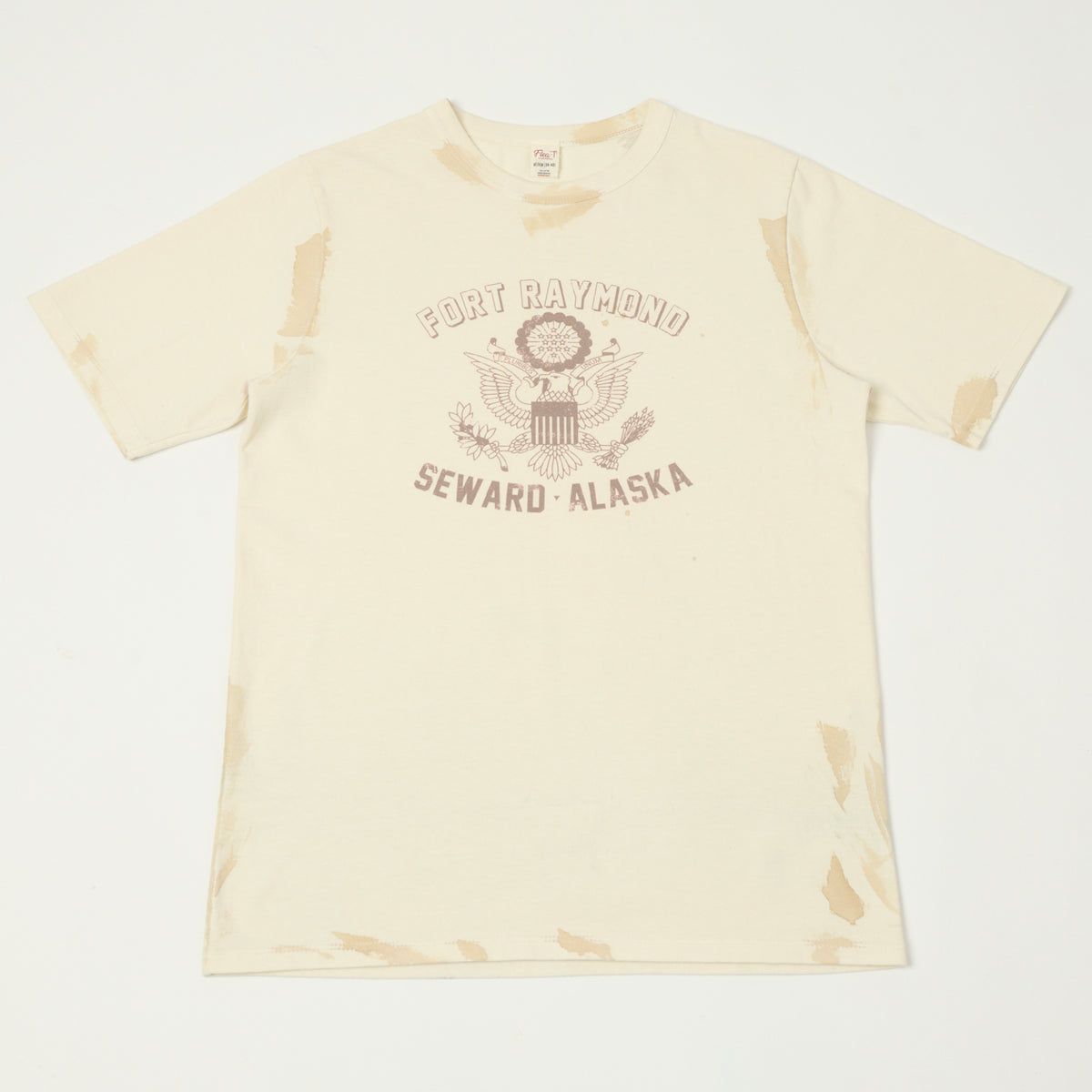 Flea-T 1950s 'Fort Raymond' T-Shirt - White