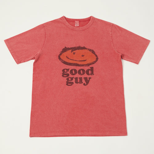 Flea-T 1950s 'good guy' T-Shirt - Red