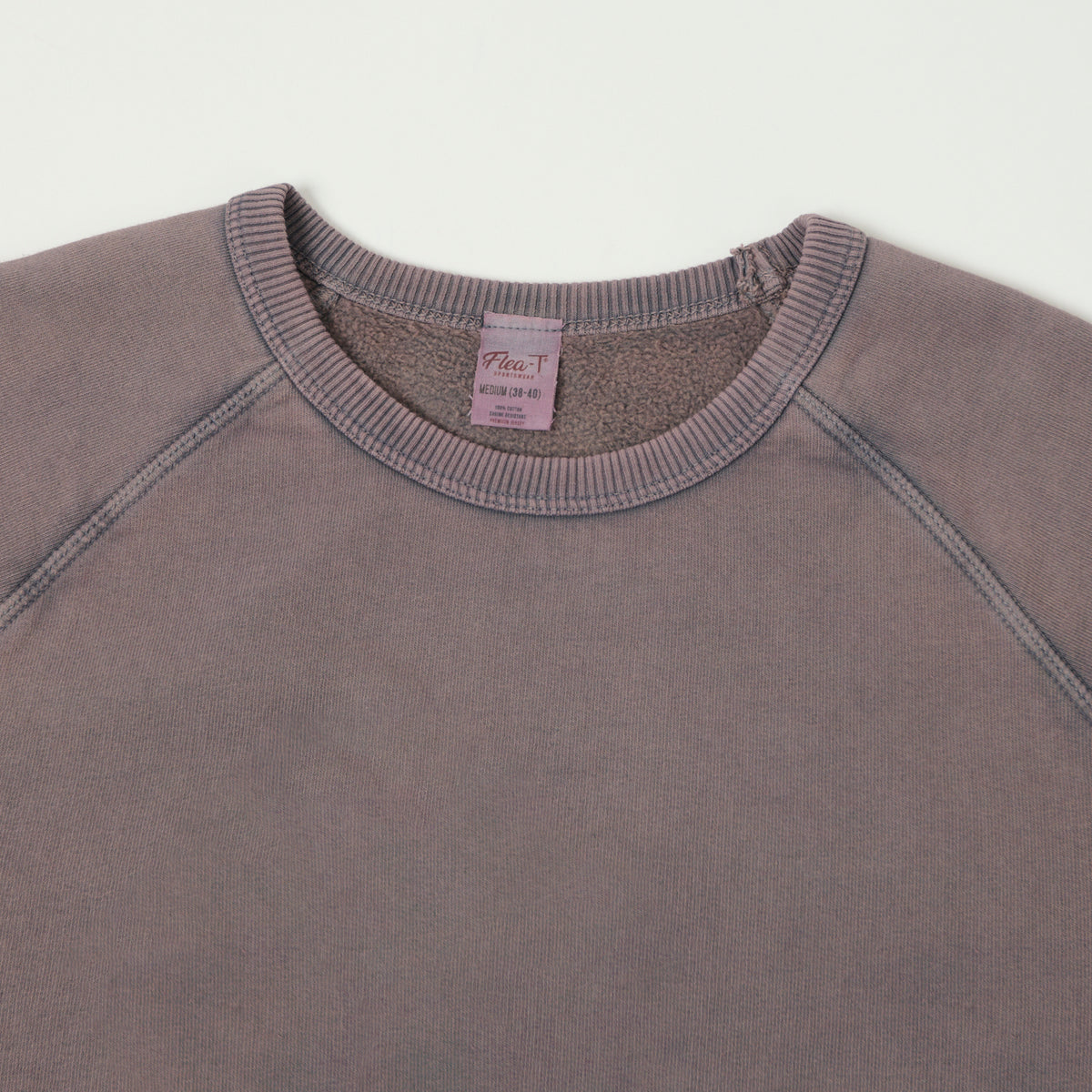 Flea-T 1950s Raglan Sleeve Sweatshirt - Navy